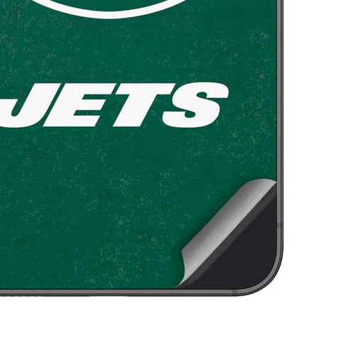 NFL New York Jets Distressed Galaxy A14 5G Skin