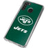 NFL New York Jets Distressed Galaxy A21 Clear Case