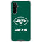 NFL New York Jets Distressed Galaxy A54 5G Clear Case