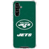 NFL New York Jets Distressed Galaxy A54 5G Clear Case