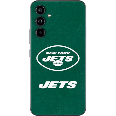 NFL New York Jets Distressed Galaxy A54 5G Skin