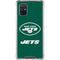 NFL New York Jets Distressed Galaxy A71 5G Clear Case