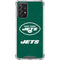 NFL New York Jets Distressed Galaxy A72 5G Clear Case