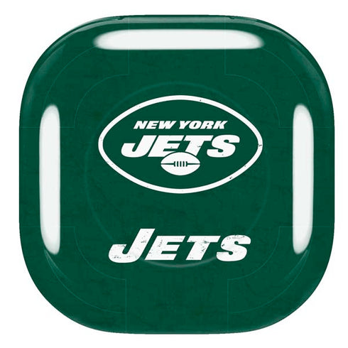 NFL New York Jets Distressed Galaxy Buds Pro Skin