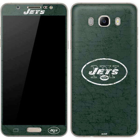 NFL New York Jets Distressed Galaxy J7 Skin