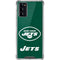 NFL New York Jets Distressed Galaxy Note20 5G Clear Case