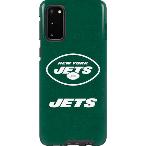 NFL New York Jets Distressed Galaxy S20 Pro Case