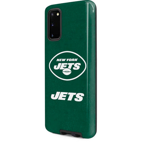 NFL New York Jets Distressed Galaxy S20 Pro Case