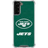 NFL New York Jets Distressed Galaxy S21 FE Clear Case