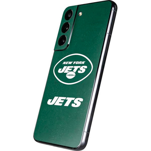 NFL New York Jets Distressed Galaxy S22 Skin