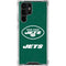NFL New York Jets Distressed Galaxy S22 Ultra Clear Case