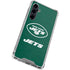 NFL New York Jets Distressed Galaxy S23 FE Clear Case