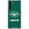 NFL New York Jets Distressed Galaxy S23 Plus Clear Case