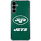 NFL New York Jets Distressed Galaxy S24 Plus Clear Case