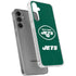 NFL New York Jets Distressed Galaxy S24 Plus Clear Case