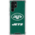 NFL New York Jets Distressed Galaxy S24 Ultra Clear Case