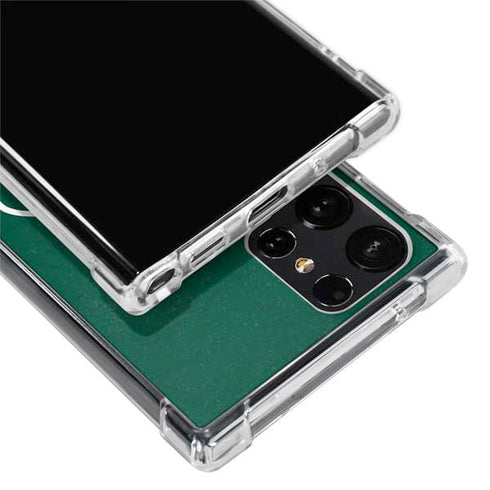 NFL New York Jets Distressed Galaxy S24 Ultra Clear Case