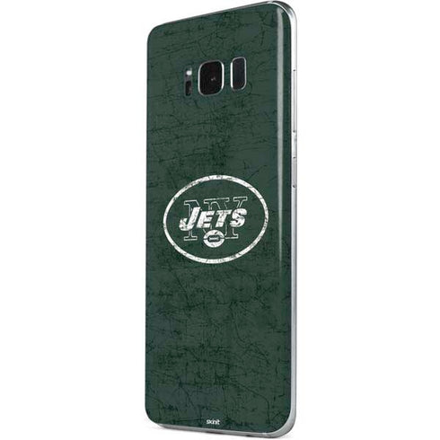 NFL New York Jets Distressed Galaxy S8 Skin