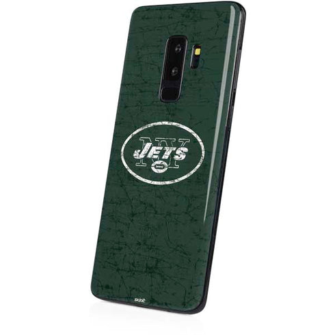 NFL New York Jets Distressed Galaxy S9 Plus Skin
