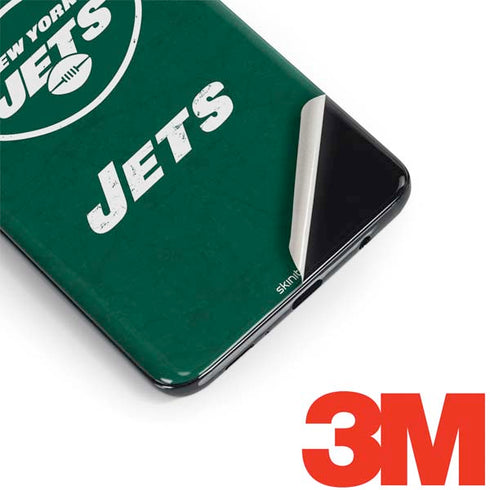 NFL New York Jets Distressed Galaxy S9 Skin