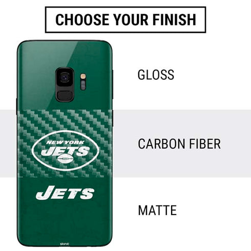 NFL New York Jets Distressed Galaxy S9 Skin
