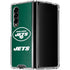 NFL New York Jets Distressed Galaxy Z Fold4 5G Clear Case