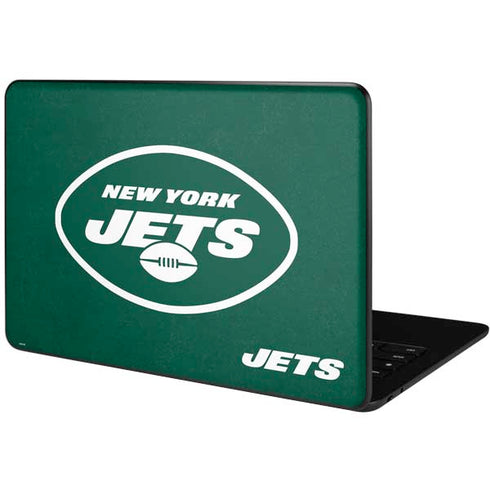 NFL New York Jets Distressed Google Pixelbook Go Skin