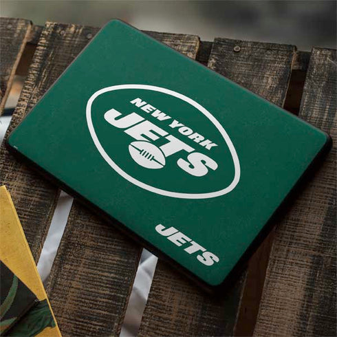 NFL New York Jets Distressed Google Pixelbook Go Skin