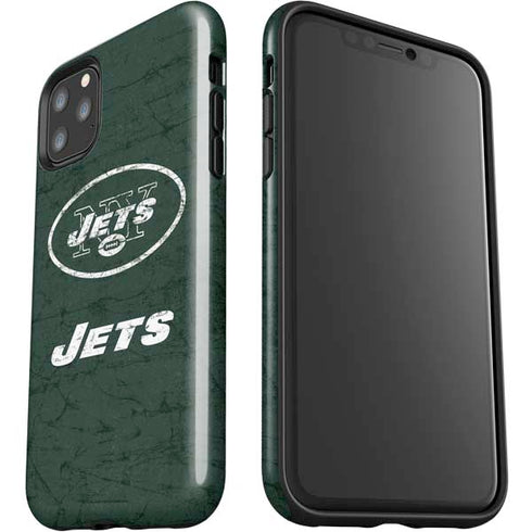 NFL New York Jets Distressed iPhone 11 Pro Max Impact Case