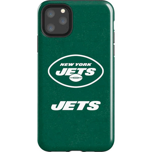 NFL New York Jets Distressed iPhone 11 Pro Max Impact Case