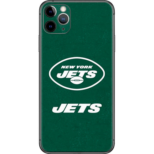 NFL New York Jets Distressed iPhone 11 Pro Max Skin