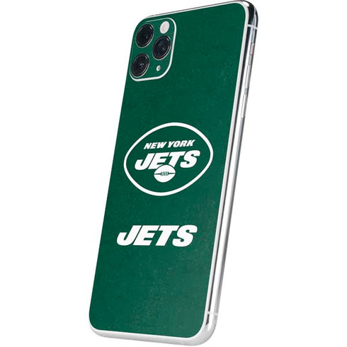 NFL New York Jets Distressed iPhone 11 Pro Max Skin