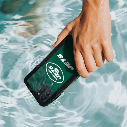 NFL New York Jets Distressed iPhone 11 Pro Max Waterproof Case