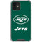 NFL New York Jets Distressed iPhone 12 Clear Case