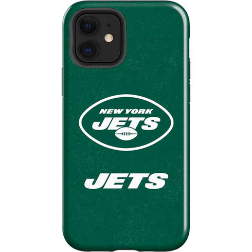 NFL New York Jets Distressed iPhone 12 Impact Case