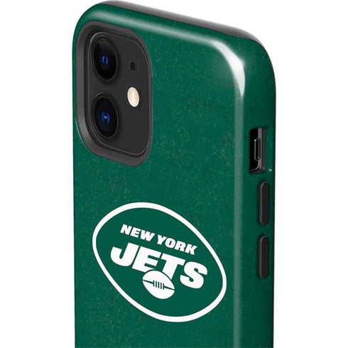 NFL New York Jets Distressed iPhone 12 Impact Case