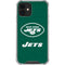 NFL New York Jets Distressed iPhone 12 Mini Clear Case