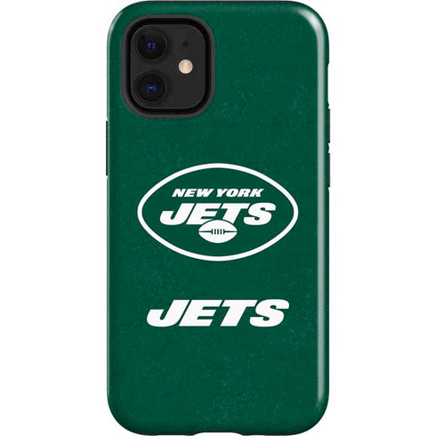 NFL New York Jets Distressed iPhone 12 Mini Impact Case