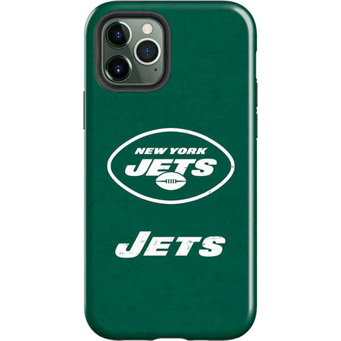 NFL New York Jets Distressed iPhone 12 Pro Max Impact Case