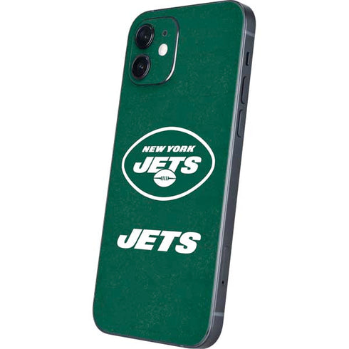 NFL New York Jets Distressed iPhone 12 Skin