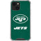 NFL New York Jets Distressed iPhone 13 Mini Clear Case