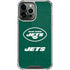 NFL New York Jets Distressed iPhone 13 Pro Max Clear Case