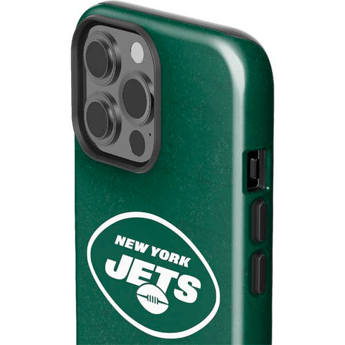 NFL New York Jets Distressed iPhone 13 Pro Max Impact Case