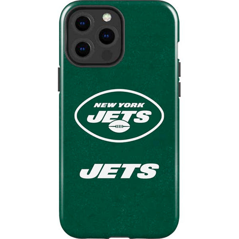 NFL New York Jets Distressed iPhone 13 Pro Max Impact Case