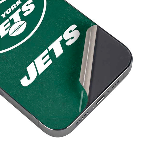 NFL New York Jets Distressed iPhone 13 Pro Max Skin
