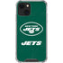 NFL New York Jets Distressed iPhone 14 Clear Case