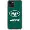 NFL New York Jets Distressed iPhone 15 Plus Clear Case