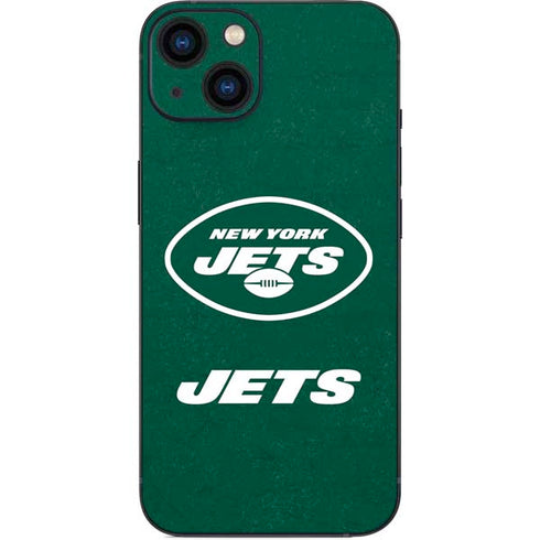NFL New York Jets Distressed iPhone 14 Plus Skin