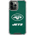 NFL New York Jets Distressed iPhone 14 Pro Max Clear Case