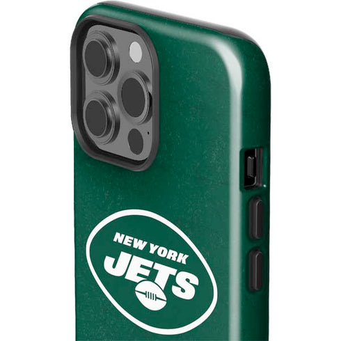 NFL New York Jets Distressed iPhone 15 Pro Max Impact Case